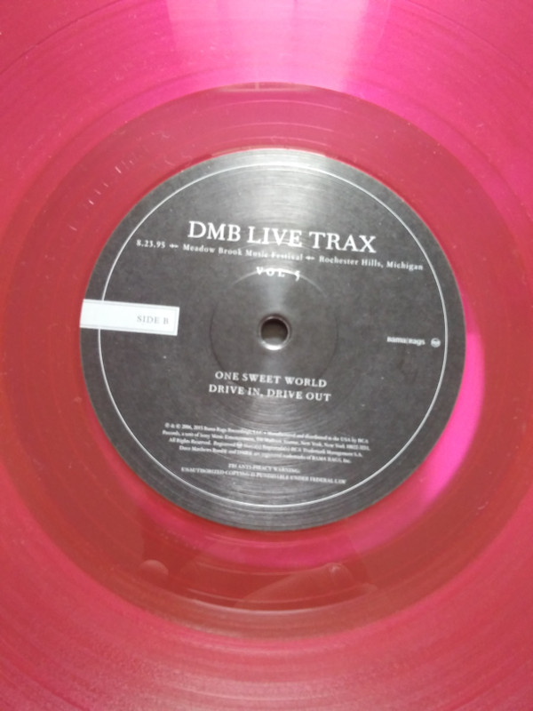 Dave Matthews Band - DMB Live Trax Vol. 5 (4xLP, Pin + Box, Ltd, Num) (Mint (M)) - Image 4