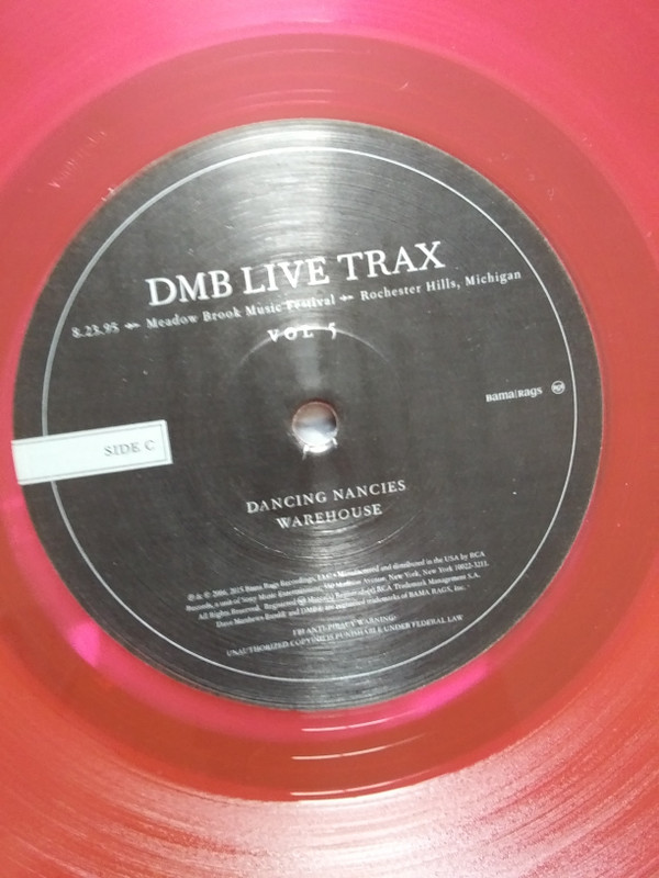 Dave Matthews Band - DMB Live Trax Vol. 5 (4xLP, Pin + Box, Ltd, Num) (Mint (M)) - Image 5
