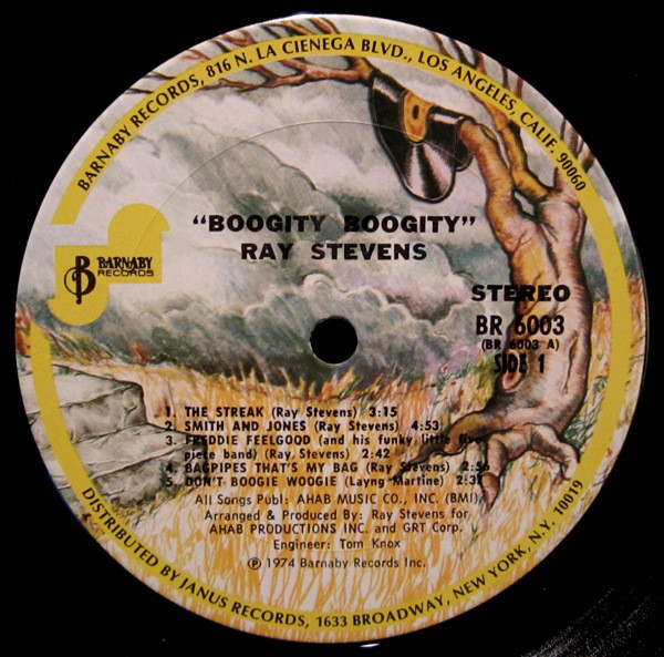 Ray Stevens - Boogity Boogity (LP, Album, San) (Mint (M)) - Image 3