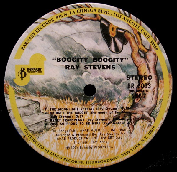 Ray Stevens - Boogity Boogity (LP, Album, San) (Mint (M)) - Image 4
