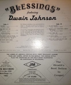 Alternative view of Dwain Johnson - Blessings (LP, Album) (Mint (M))