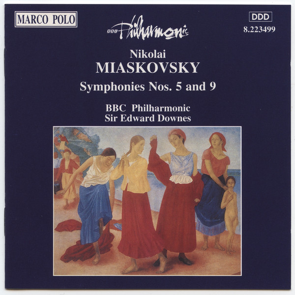 BBC Philharmonic, Edward Downes - Nikolai Miaskovsky Symphonies Nos. 5 and 9 (CD, Album) (Near Mint (NM or M-))