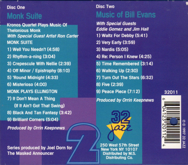 Kronos Quartet - The Complete Landmark Sessions (2xCD, Album, Comp) (Near Mint (NM or M-)) - Image 2