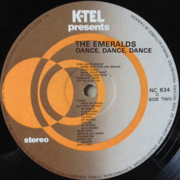 The Emeralds (10) - Dance Dance Dance With The Emeralds (LP, Album) (Mint (M)) - Image 4
