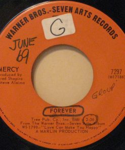 Mercy (4) - Forever / The Morning Comes (7", Single) (Near Mint (NM or M-))