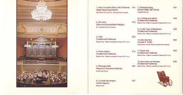 André Gagnon, The City Of Prague Philharmonic, Mario Klemens - Noël (CD, Album) (Near Mint (NM or M-)) - Image 5