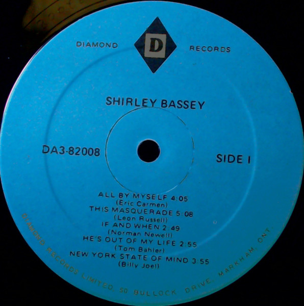 Shirley Bassey - All By Myself (LP, Album) (Mint (M)) - Image 3