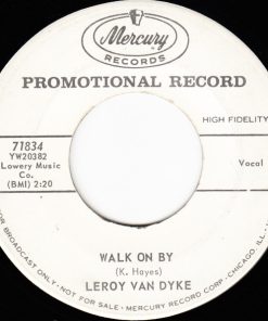 Leroy Van Dyke - Walk On By / My World Is Caving In (7", Single, Promo) (Very Good Plus (VG+))