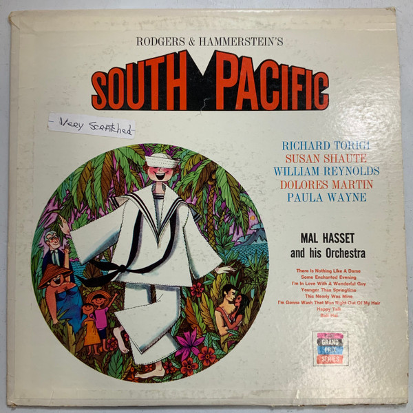 Richard Torigi, Susan Shaute, William Reynolds, Dolores Martin, Paula Wayne, Mal Hasset And His Orchestra - Rodgers & Hammerstein's South Pacific (LP, Album) (Mint (M)) - Image 2