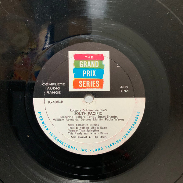 Richard Torigi, Susan Shaute, William Reynolds, Dolores Martin, Paula Wayne, Mal Hasset And His Orchestra - Rodgers & Hammerstein's South Pacific (LP, Album) (Mint (M)) - Image 5