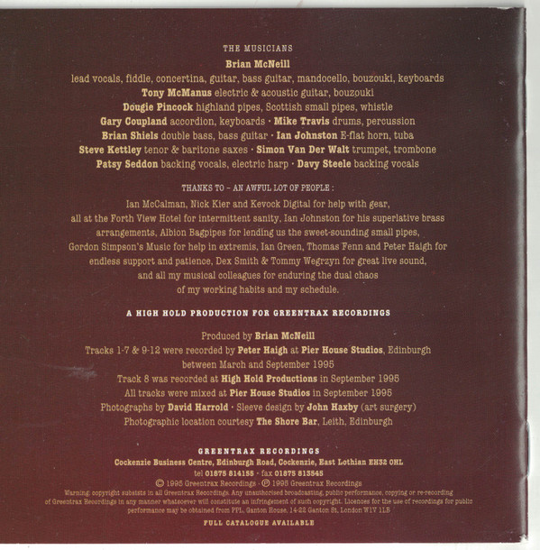 Brian McNeill (2) - No Gods (CD, Album) (Near Mint (NM or M-)) - Image 3