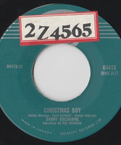 Alternative view of Danny Ducharme - The Rockin' Reindeer (Jamies' Christmas Prayer) (7", Single) (Very Good Plus (VG+))