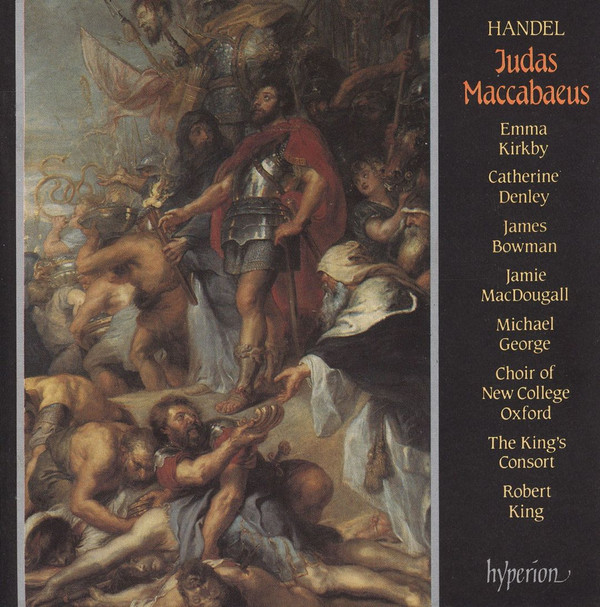 Georg Friedrich Händel / Emma Kirkby, Catherine Denley, James Bowman (2), Jamie MacDougall, Michael George (3), The New College Oxford Choir, The King's Consort, Robert King (9) - Judas Maccabaeus (2xCD) (Near Mint (NM or M-)) - Image 5
