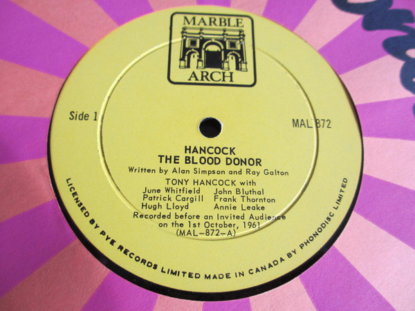 Tony Hancock - The Blood Donor (LP, RE) (Mint (M)) - Image 3
