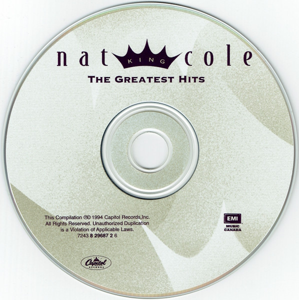 Nat King Cole - The Greatest Hits (CD, Comp) (Near Mint (NM or M-)) - Image 3