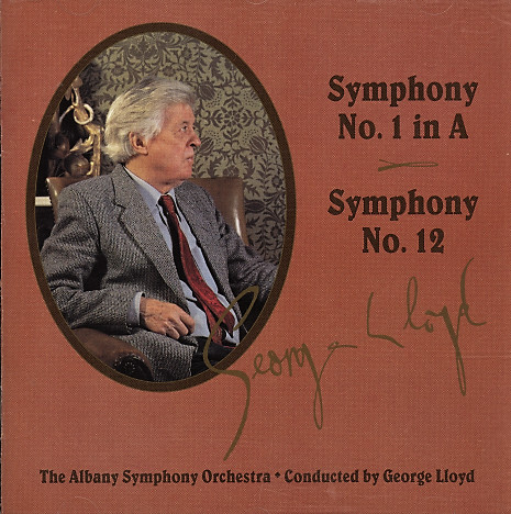 George Lloyd, Albany Symphony Orchestra, Janet Rowe - Symphony in A (No. 1) / Symphony No. 12 (CD, Album) (Near Mint (NM or M-))