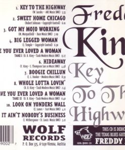 Alternative view of Freddie King - Key To The Highway (CD, Comp) (Mint (M))