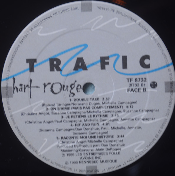 Hart Rouge - Hart Rouge (LP, Album) (Mint (M)) - Image 4