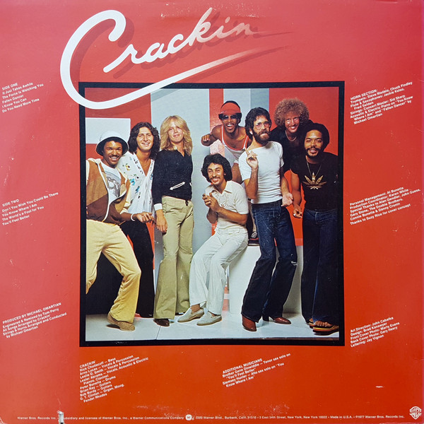 Crackin' - Crackin' (LP, Album, Win) (Mint (M)) - Image 2