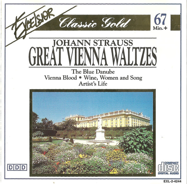 Johann Strauss Jr. - Orchester Der Wiener Staatsoper - Conductor: Carl Michalski - Great Vienna Waltzes (CD, Album) (Near Mint (NM or M-))