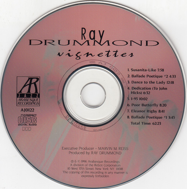 Ray Drummond - Vignettes (CD, Album) (Mint (M)) - Image 3