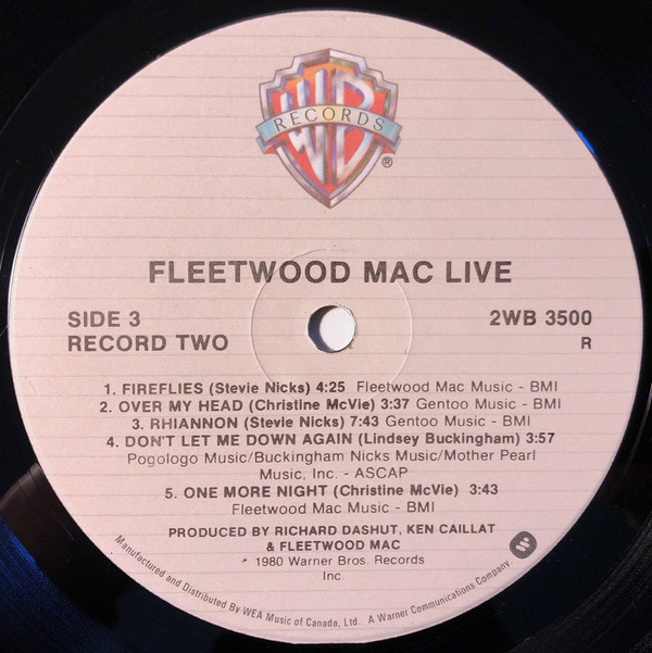 Fleetwood Mac - Fleetwood Mac Live (2xLP, Album, Gat) (Mint (M)) - Image 5