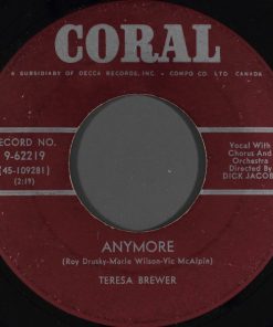 Teresa Brewer - Anymore (7") (Near Mint (NM or M-))