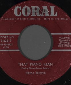 Alternative view of Teresa Brewer - Anymore (7") (Near Mint (NM or M-))