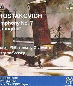 Dmitri Shostakovich, Russian Philharmonic Orchestra, Dmitry Yablonsky - Symphony No. 7 "Leningrad" (SACD, Hybrid, Album, RM) (Near Mint (NM or M-))