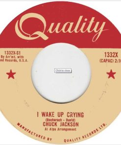Chuck Jackson - I Wake Up Crying (7", Single) (Very Good Plus (VG+))