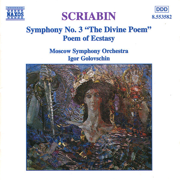 Alexander Scriabine - The Moscow Symphony Orchestra, Igor Golovschin - Symphony No. 3 "The Divine Poem" · Poem Of Ecstasy (CD, Album) (Near Mint (NM or M-))