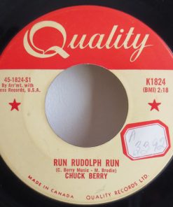 Alternative view of Chuck Berry - Run Rudolph Run / Merry Christmas Baby (7", Single) (Very Good Plus (VG+))