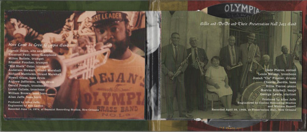 Preservation Hall Jazz Band - The Best of the Early Years (CD, Comp) (Near Mint (NM or M-)) - Image 2
