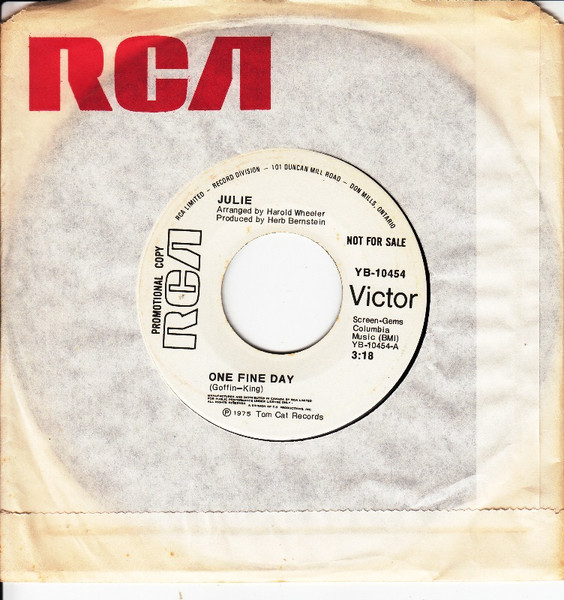 Julie Budd - One Fine Day (7", Single, Promo) (Near Mint (NM or M-)) - Image 3