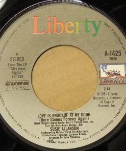 Susie Allanson - Love Is Knockin' At My Door (7", Single) (Very Good Plus (VG+))