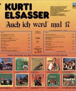 Alternative view of Kurt Elsasser - Auch Ich Werde Mal 17 (LP, Album) (Mint (M))
