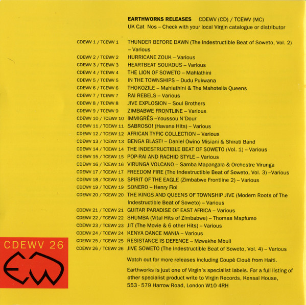 Various - Jive Soweto - The Indestructible Beat Of Soweto Vol.4 (CD, Comp) (Near Mint (NM or M-)) - Image 4