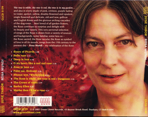 June Tabor - Rosa Mundi (CD, Album) (Near Mint (NM or M-)) - Image 2