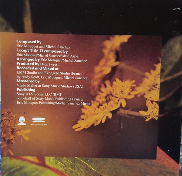 Deep Forest - Comparsa (CD, Album) (Near Mint (NM or M-)) - Image 2