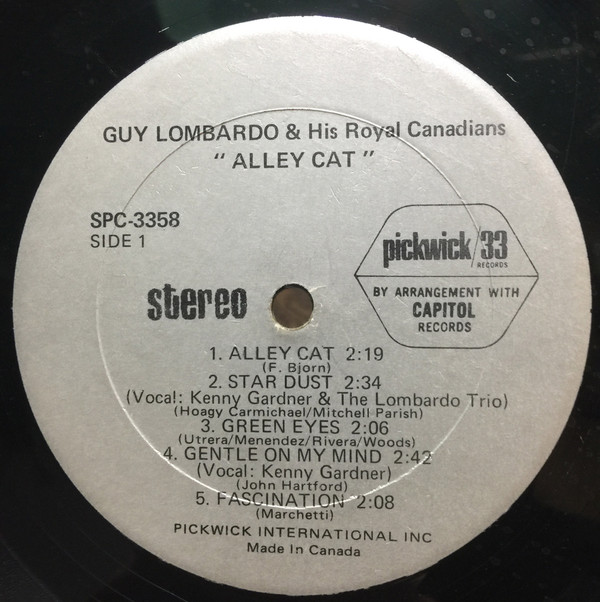 Guy Lombardo And His Royal Canadians - Alley Cat (LP, RE) (Mint (M)) - Image 3