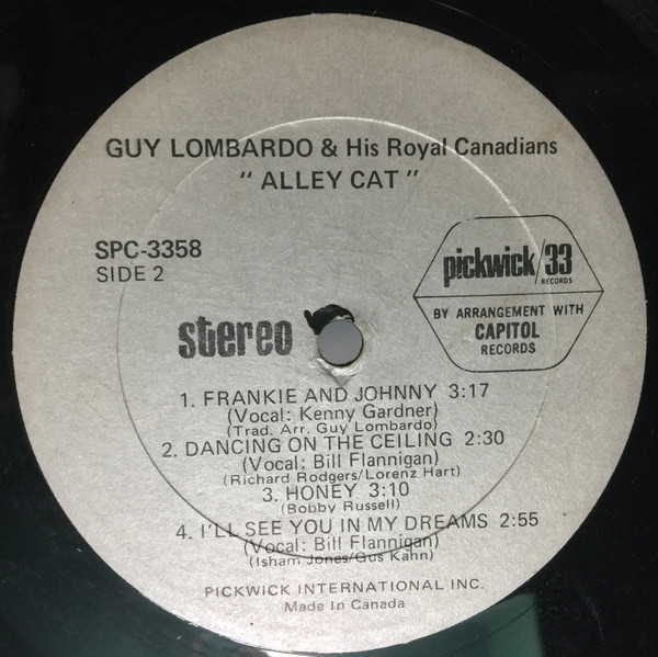 Guy Lombardo And His Royal Canadians - Alley Cat (LP, RE) (Mint (M)) - Image 4