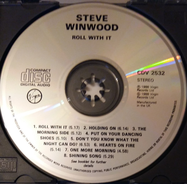 Steve Winwood - Roll With It (CD, Album) (Near Mint (NM or M-)) - Image 3