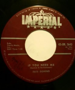 Fats Domino - If You Need Me (7", Single) (Near Mint (NM or M-))
