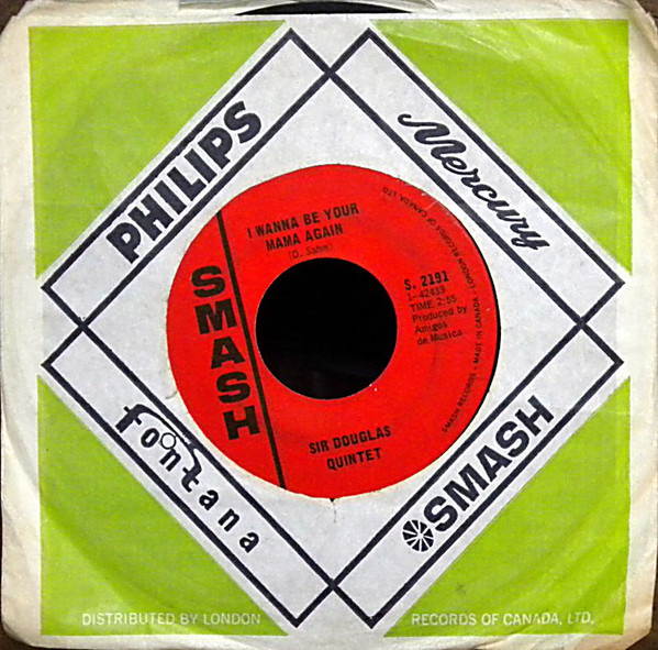 Sir Douglas Quintet - Mendocino (7", Single) (Very Good Plus (VG+)) - Image 3