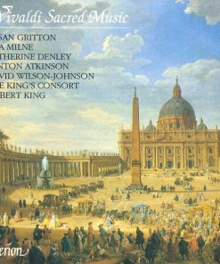 Antonio Vivaldi - Susan Gritton, Lisa Milne, Catherine Denley, Lynton Atkinson, David Wilson-Johnson, The King's Consort, Robert King (9) - Sacred Music – 1 (CD, Album) (Near Mint (NM or M-))