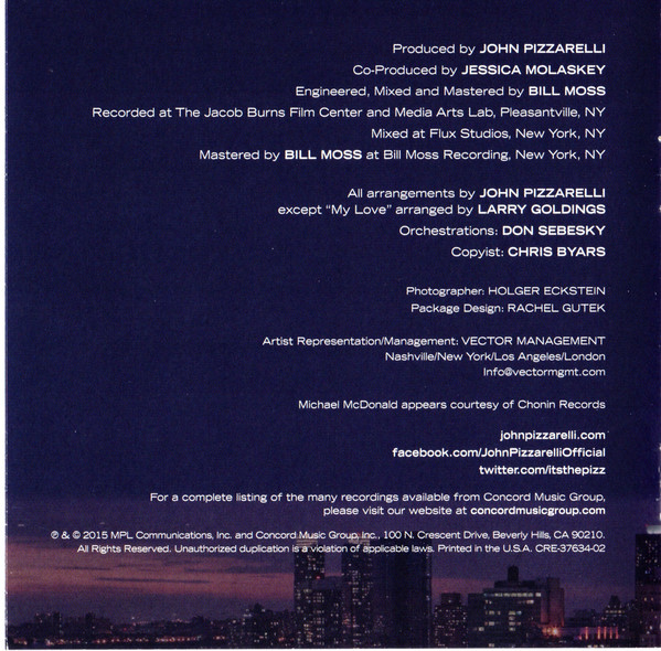 John Pizzarelli - Midnight McCartney (CD, Album) (Near Mint (NM or M-)) - Image 5