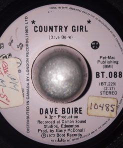 Dave Boire - Country Girl (7", Single) (Fair (F))