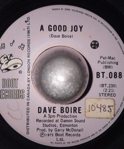 Alternative view of Dave Boire - Country Girl (7", Single) (Fair (F))