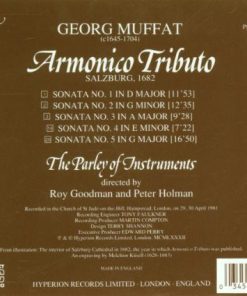 Alternative view of Georg Muffat - The Parley Of Instruments, Roy Goodman And Peter Holman - Armonico Tributo (Salzburg 1682) (CD, Album, RE) (Near Mint (NM or M-))