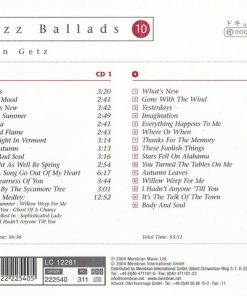 Alternative view of Stan Getz - Jazz Ballads 10 (2xCD, Comp) (Near Mint (NM or M-))
